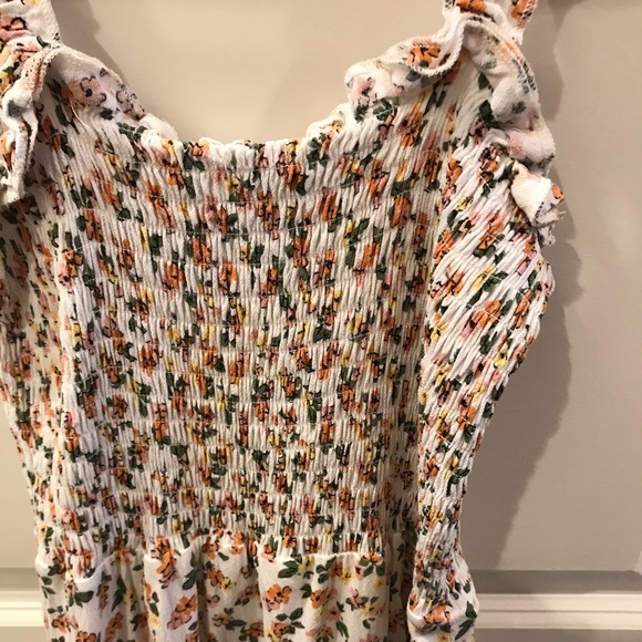 L.A. HEARTS- Ruffled Smocked Sk8r Mini Dress - Picture 4 of 9